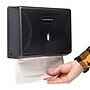 Mind Reader Folded Paper Towel Dispenser, Black (PTWIDE-BLK)~#|#~1950A85E-D623-4407-B25EF83AE770ABBB_sc7