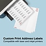 Staples Laser/Inkjet Address Labels, 1" x 2-5/8", White, 30 Labels/Sheet, 25 Sheets/Pack (ST18054-CC)~#|#~1962C803-D74F-4434-97A682C299539A86_sc7