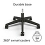 Staples® Essentials Ergonomic Fabric Swivel Task Chair, Black (UN59380)~#|#~196A984B-036B-4236-98E22719D87D8F1C_sc7