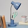 Simple Designs Sleek Essentials LED Desk Lamp, 16.22", Blue (LD1076-BLU)~#|#~196F0FB4-DBEA-4D3D-B8BEBBC1C1815AF0_sc7