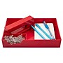 JAM Paper Half Desk Stackable Front Loading Letter Tray, Red Plastic (344TRE)~#|#~19752EEA-8D4E-436C-95ABCCE7FA406C43_sc7