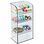 Azar Extra Small Plastic Three Tier Organizer, 9.87" x 4.75"x 3.12", Clear (556764)~#|#~1975DA9E-62EE-4508-BEB2F199C60A4EA4_sc7