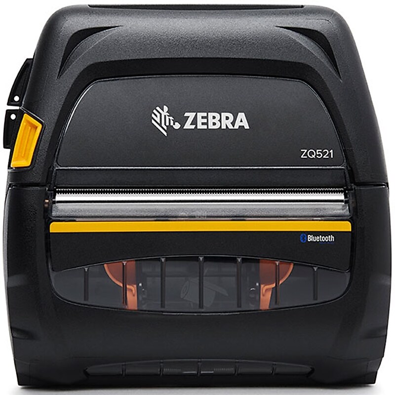 Zebra ZQ521 Direct Thermal Mobile Printer, Bluetooth, Black image 1