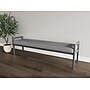 Lesro Weston 3-Seat Bench, Chambray Grey/Pewter (WS3001.WPW-01CHGY)~#|#~19782177-48CD-4E50-9181CB943F0EBBA8_sc7