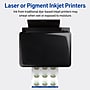Avery Sure Feed Laser Round Identification & Color Coding, 2" Dia, Matte White, 12 Labels/Sheet, 8 Sheets/Pack (05657)~#|#~19782E1F-E6AE-4345-9E3D6E6B8FECD0B1_sc7