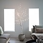 Nearly Natural 6-ft Pre-Lit Artificial White Birch Tree with 90 White LED Lights (T4931)~#|#~197A7F52-644E-4BA6-A8A7A2126319907F_sc7