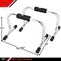 Jfit 11" Pro Push-Up Bars, Silver, 2/Set (J-PUSHUP11)~#|#~197AF9C1-B538-4653-B2AC6D5911EB56CB_sc7