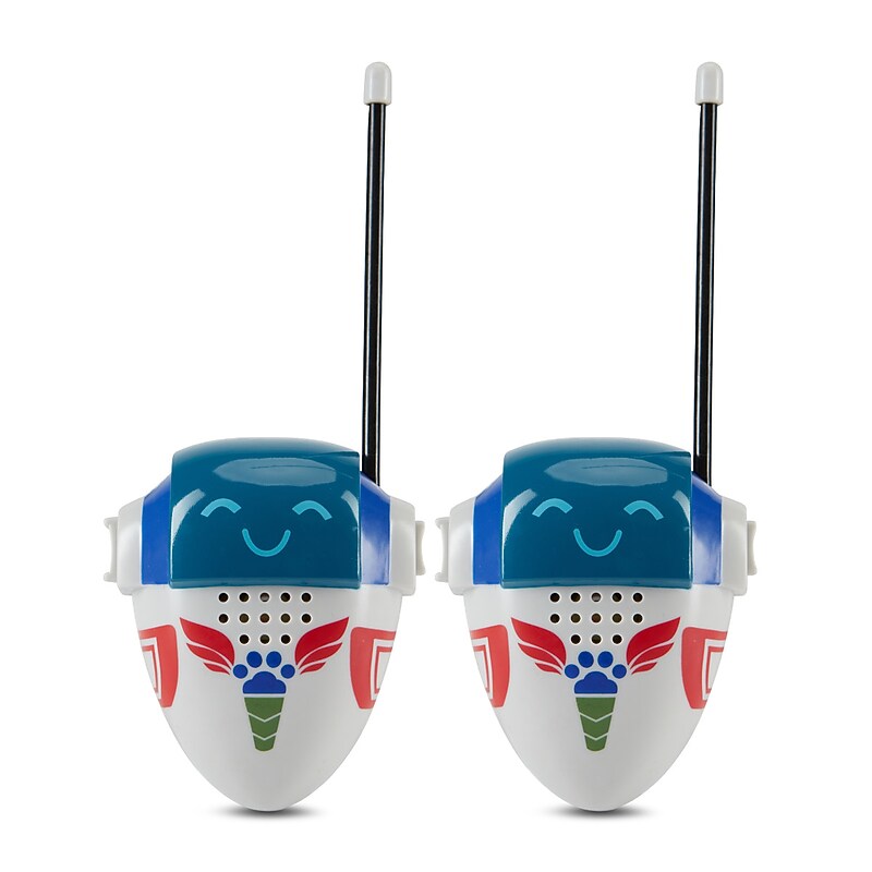 Vivitar PJ Mask Molded Walkie Talkies, White/Blue (WT102120-NOC-STK-12) image 1