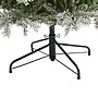Nearly Natural 7.5-ft Slim Flocked Nova Scotia Spruce Artificial Christmas Tree with 450 Warm White LED Lights (T1856)~#|#~197CC345-16ED-4CBE-85C509DADD8F9C41_sc7