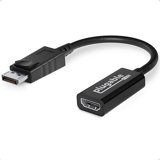HDTVアダプター Plugable DisplayPort to HDMI Audio/Video Adapter, Male to