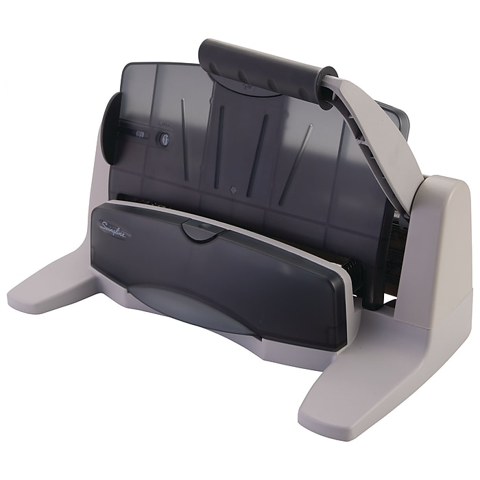 Swingline LightTouch Desktop Adjustable Hole Punch, 40 Sheet