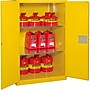 Global Industrial Flammable Cabinet, Manual Close Double Door, 90 Gallon, 43"W x 34"D x 65"H~#|#~1984F82D-E826-4F9A-A5CE16D7375E86B3_sc7