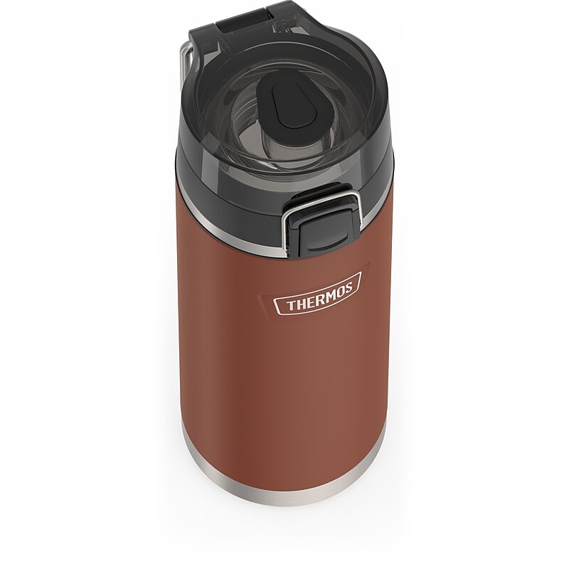 Thermos Icon Stainless Steel Vacuum Insulated Water Bottle, 24 oz., Saddle (EAIS2202SD4) image 1