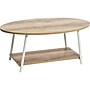 Household Essentials Jamestown 39"W x 23"D Laminate Coffee Table, Coastal Oak/White (8226-1)~#|#~198F1F4D-2921-4305-AF0521B53546134D_sc7