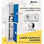 AdirOffice 72"H 2-Tier Blue Storage Locker (ADI629-202-BLU-DL)~#|#~1990A915-45D3-4527-818FDDA0ED8B3070_sc7