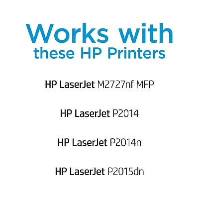 HP 53A Black Standard Yield Toner Cartridge, Prints Up to 3,000 Pages (Q7553A) Sansujyuku sansujyuku.com