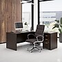 Bush Business Furniture Westfield 66"W L Shaped Desk with 42W Return and Mobile File Cabinet, Mocha Cherry (SRC165MRSU)~#|#~1997690B-A30A-4183-BAEE0BBBB4FBDB68_sc7