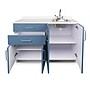 Viva Comfort 36.32'' H x 48" L Medical Cabinet with Right Sink, 4-Doors, 2-Drawers, Blueberry (902BASE48RSBL)~#|#~199818EC-9F5A-4519-85CD33649D6D5729_sc7