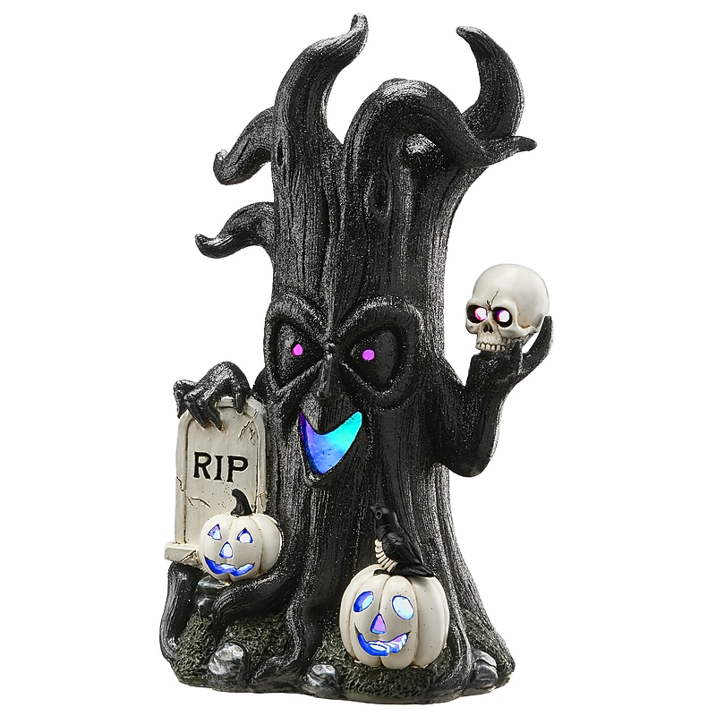 National Tree Company 15" Frightening Face Haunted Tree (PG11-21109) image 1