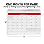 2024 Staples 11" x 8" Wall Calendar, White/Red (ST53915-24)~#|#~199F4471-DB2B-446F-A3A9CD8B84ECB69F_sc7