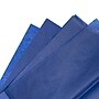 JAM Paper 20" x 26" Tissue Paper, Presidential Blue, 20 Sheets/Pack (1152354A)~#|#~19A63B32-CF7D-4CD8-9538EF84E1928C85_sc7
