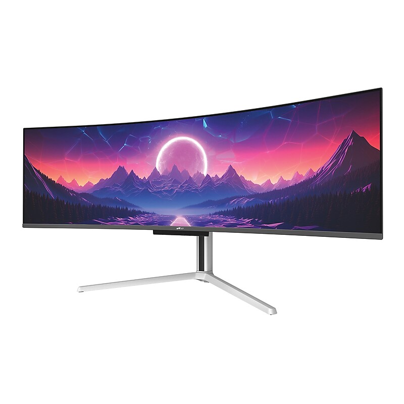 Mobile Pixels 49" Curved 240Hz OLED Gaming Monitor, Silver (MPX1191001P01) image 1