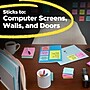 Post-it Super Sticky Notes, Assorted Sizes, Summer Joy Collection, 45 Sheets/Pad, 7 Pads/Pack (4423-7SSJOY)~#|#~19A7B7D9-655B-42CC-A5B8C18717D678C9_sc7