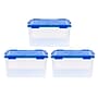 Iris 62.8 Quart Element Resistant Ultimate Clear Plastic Latching Storage Bin, Clear, 3/Pack (500141)~#|#~19A8F185-39A7-44CA-B1A860ABA00266BF_sc7