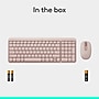 Logitech MK250 Wireless Keyboard and Optical Mouse Combo, Rose (920-013512)~#|#~19AB1E45-E4EF-4B82-B5E29358D5F03EB0_sc7