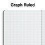 Staples Composition Notebook, 7.5" x 9.75", Graph Ruled, 80 Sheets, Red/White (ST55069)~#|#~19AD5DDA-BD6D-4E63-962BCBFE07541651_sc7