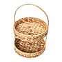 Household Essentials Water Hyacinth 2-Tier Tray (HHML-6682)~#|#~19AD781F-A22A-4DB6-8C8990D804A51D05_sc7