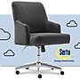 Serta Style Leighton Fabric Swivel Home Office Chair, Graphite (47925B)~#|#~19B0C347-5133-4496-BCB265970F9E2E85_sc7