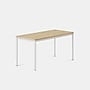 Branch 58"W Daily Desk, Woodgrain/White (10-11-09-10)~#|#~19B151E2-F21A-44E8-95BEE3C48DBEEE10_sc7