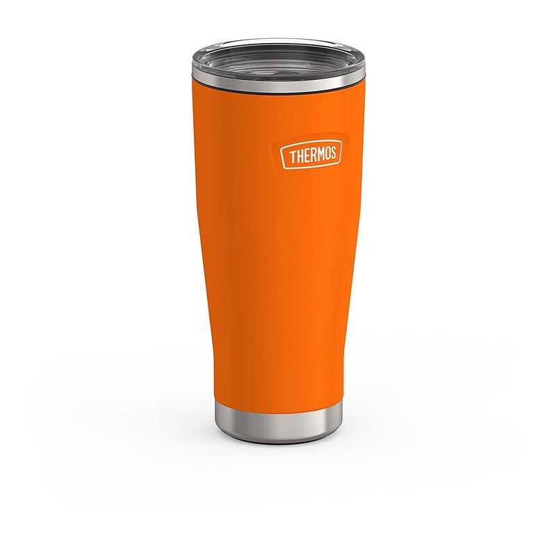 Thermos Icon Stainless Steel Vacuum Insulated Tumbler, 18 oz., Orange (EAIS1152OR4) image 1