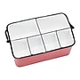 Storied Home Decorative Storage 10.71 Quart Storage Container, Metal, Red (EC1272)~#|#~19B6C550-91C6-419F-82D6F9B596297EE4_sc7