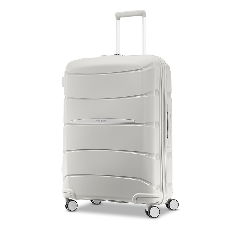 Samsonite Outline Pro 12.0" Hardside Suitcase, 4-Wheeled Spinner, Stone Grey (137394-1830) image 1