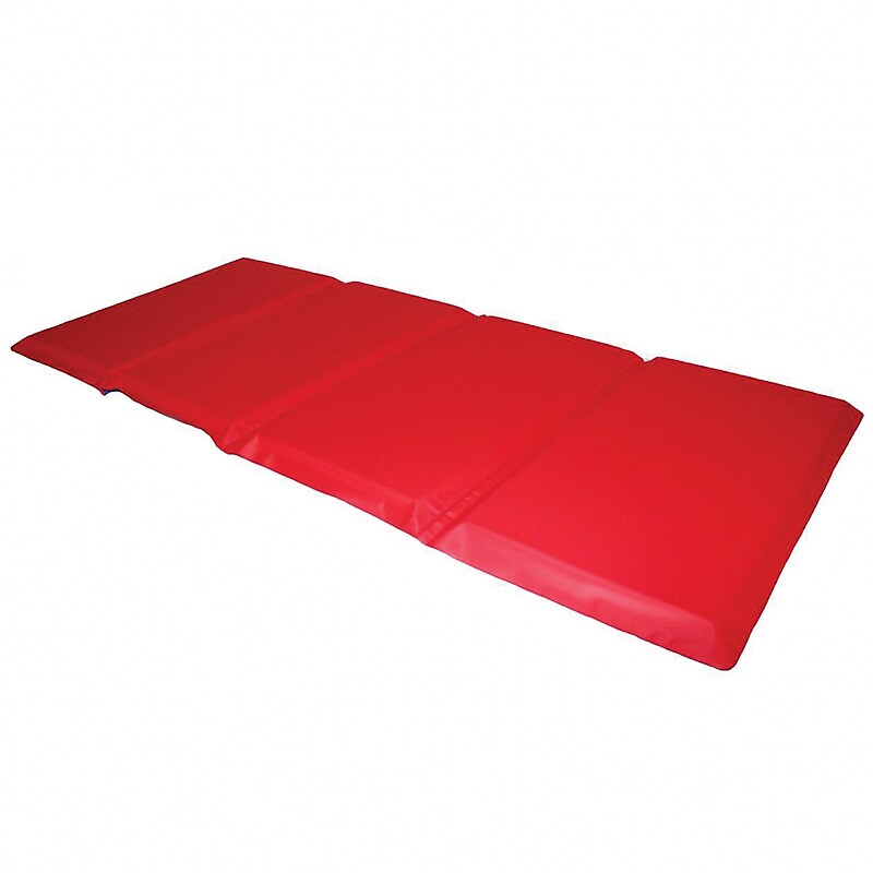 Peerless 3-Fold Vinyl Rest Mat, Red/Blue, 2/Bundle (PZ-KM100) image 1