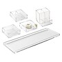 Russell+Hazel Bloc 5-Piece Desk Organizer Set, Acrylic, Clear (57943)~#|#~19B88EED-2E7B-4A59-901F4CE9909F46E7_sc7