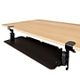 Uncaged Ergonomics KT4 Adjustable Clamp On Keyboard Tray, Black (KT4-B)~#|#~19BAC5B4-B377-4373-A3D7ABA87511E856_sc7