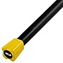Jfit 10lb. Weighted Workout Bar with Rubber Pad, Black/Yellow (J-RPWB10)~#|#~19BD2629-CEAA-40C5-A8179DCE466240F4_sc7