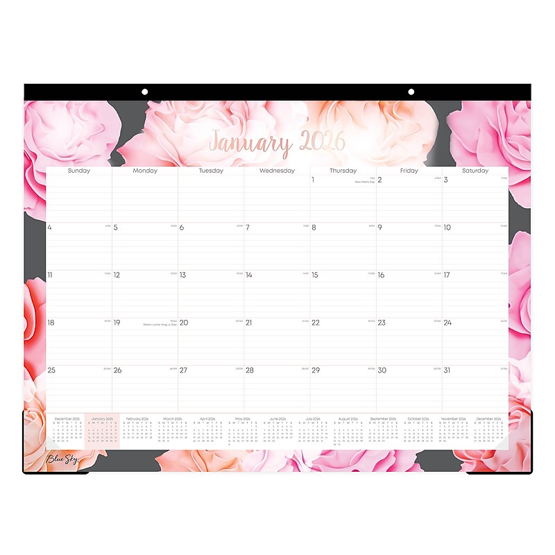 2026 Blue Sky Joselyn 22" x 17" Monthly Desk Calendar (102714-26) image 1