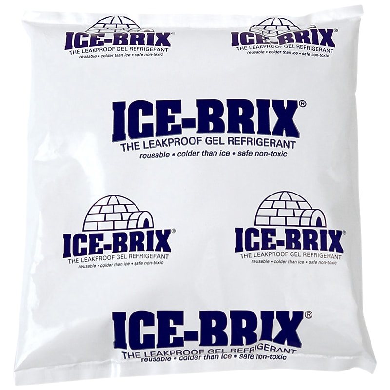 Ice-Brix Cold Pack, 32 oz., 8" x 8", 18/Carton (IB31BPD) image 1