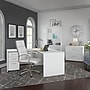 Bush Business Furniture Studio C 60"W L Shaped Desk with Mobile File Cabinet and Return, White (STC008WH)~#|#~19C24D06-7C3F-49FA-BEA3E7BE799ED456_sc7