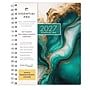 2027 Excello Brands 7" x 9" Weekly & Monthly Standard Planner, Plastic Cover, Teal Gold Marble (ESPRO-CY27-79-54)~#|#~19C25F24-315C-454B-A3F297BBB6B5D730_sc7