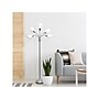 Simple Designs 67" Silver Metal Floor Lamp with 5 Adjustable Cone Shades (LF2006-SVW)~#|#~19C99B55-213E-4540-A1C99539A9198E8B_sc7