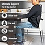 Mind Reader Memory Foam Back Cushion Lumbar Support Pillow with Air-Cloud Technology, Black (LUMBACK-BLK)~#|#~19D84ADE-3F72-41B4-8759CA45A7CEF140_sc7