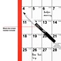 2027 Staples 48" x 32" Yearly Dry Erase Wall Calendar, Reversible, Red (ST56781-27)~#|#~19DA083F-2134-48D0-A146DFC0C82396CA_sc7