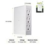 GoGreen Power Side Mount Wall Tap, 6 Outlet White (GG-16000TSM)~#|#~19E308A3-1BAF-4FB2-AE906C1A3AEC08D3_sc7