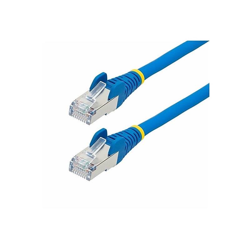 StarTech 100' Cat6A Ethernet Cable, 27AWG, Blue (NLBL-100F-6A-PATCH) image 1