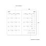 2024-2026 Blue Sky Jett 3.63" x 6.13" Academic Monthly Planner, Plastic Cover, Blue/Green (146859)~#|#~19E75BD9-29ED-4B36-914B59D9FEDEA3C0_sc7